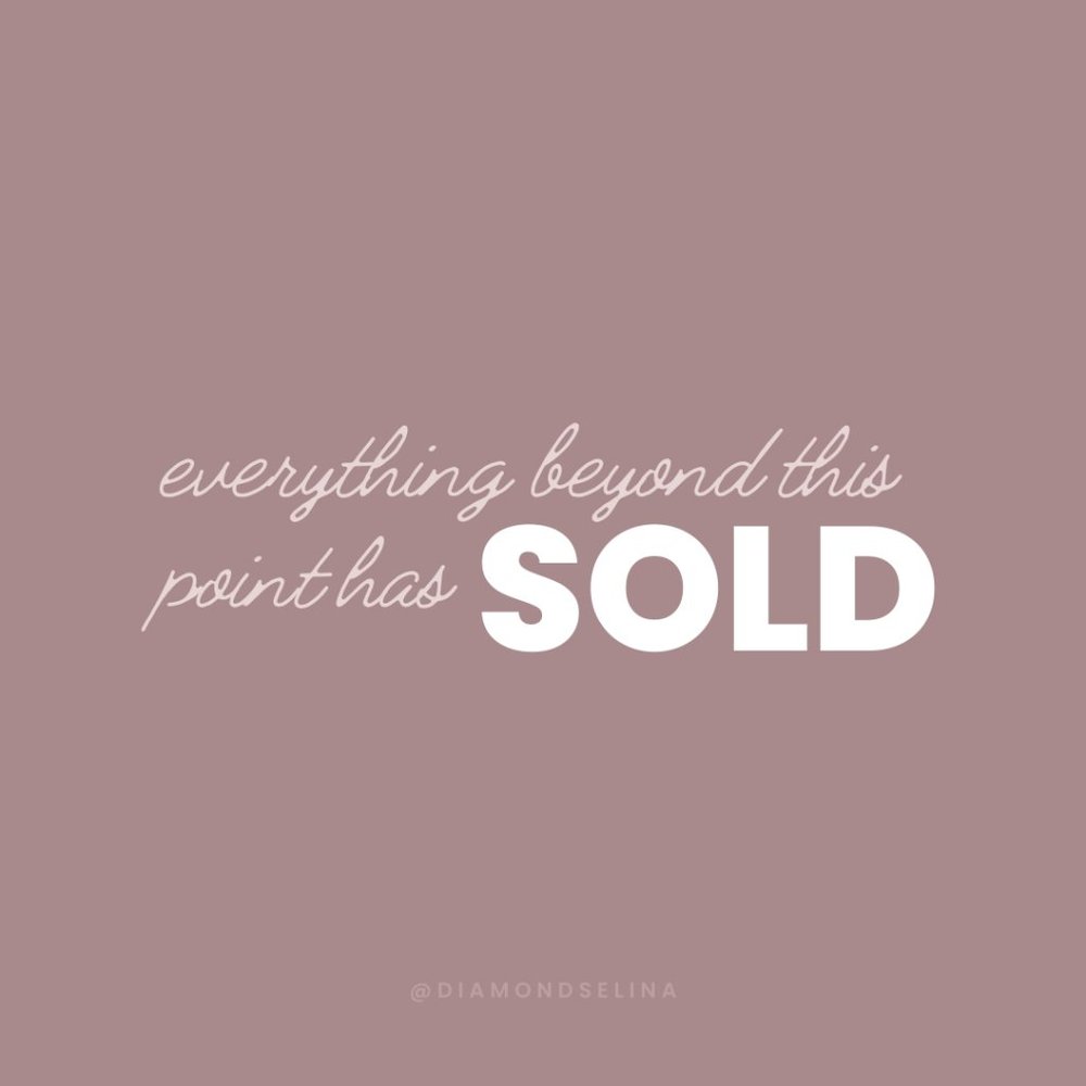 Sold Items
